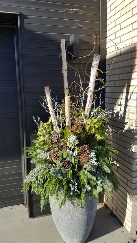 Christmas porch pots ideas – Artofit