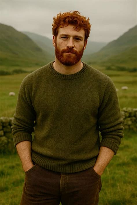 Finnegan MacRae: Scotland farmer | Red hair men, Redhead men, Ginger ...