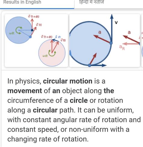 define circular motion and give its two characteristics - Brainly.in