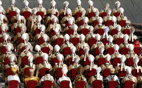In pictures: Pope Francis holds his inaugural Mass at the Vatican ...