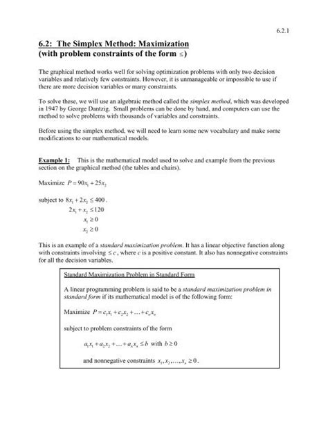 Image result for Simplex Maximization Problem Containing