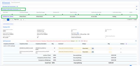 CA - Employee Assessments