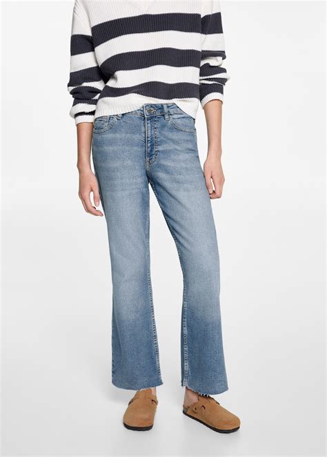 Jeans terminación flare - Teen | MANGO México