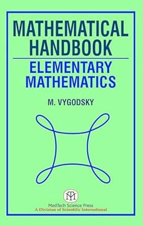 Buy MATHEMATICAL HANDBOOK ELEMENTARY MATHEMATICS Book Online at Low ...