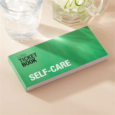 Little Ticket Book of Self-care | Your Daily Wellness Goal Tracker | Science-backed Habit ...