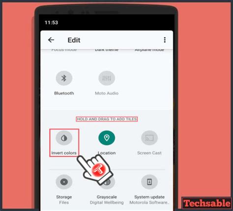 Image result for Invert Colors Android Tablet