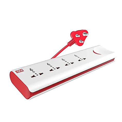 Buy GM 4+1 E Book Power Strip - Polycarbonate, 3060, 2 mtr Online at ...