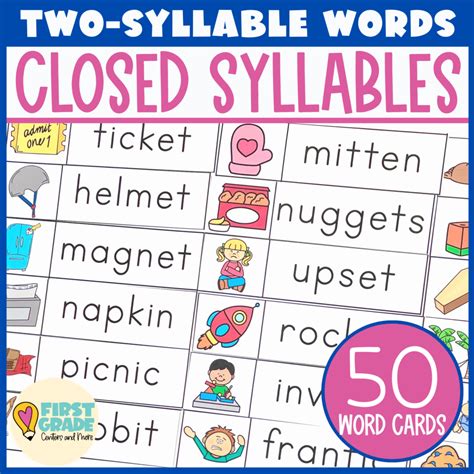 2 Syllable Words With Pictures