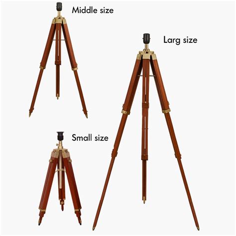 Buy HOMESAKE Marinor Wooden Tripod Floor Lamp from Homesake at just INR ...