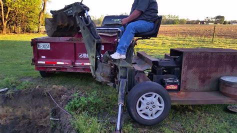 Homemade Mini Backhoe 的图像结果