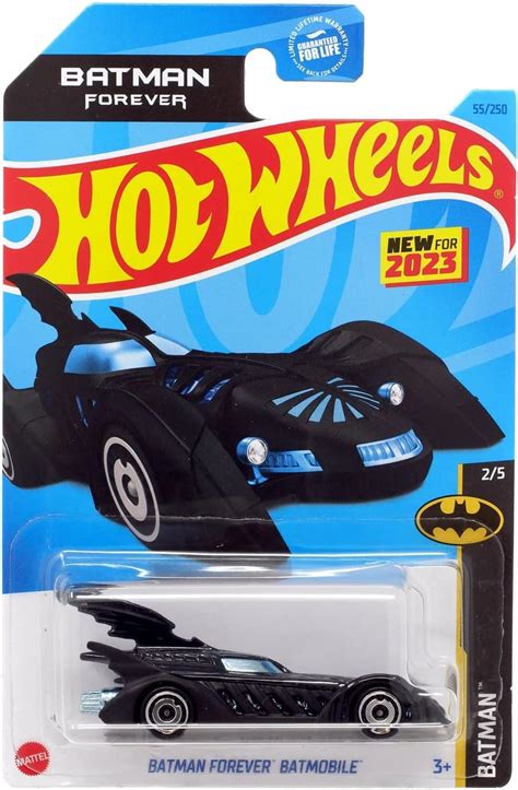 Buy Hot Wheels Batman Forever Batmobile, 2023 Batman 25 Online at ...
