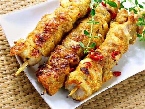 brochette poulet citron
