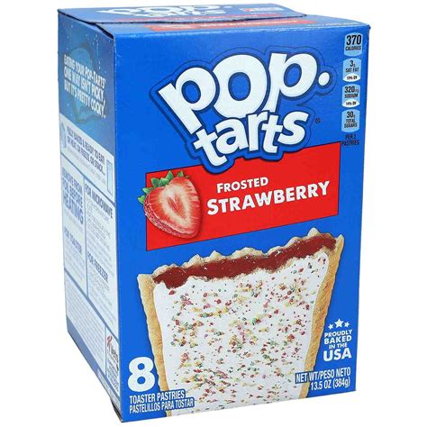 Kellogg's Pop-Tarts Frosted Strawberry 8er | Online kaufen im World of ...