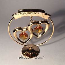 50th Wedding Gifts by 50th Golden Wedding Anniversary Gift Ideas Gold Plated 50th Wedding Gifts