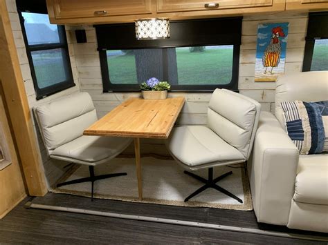 22 Creative RV Dinette Replacement Ideas | Dining booth, Booth dining ...