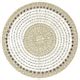 PENNFISK place mat, natural/sedge handmade, 37 cm (14 ½") - IKEA
