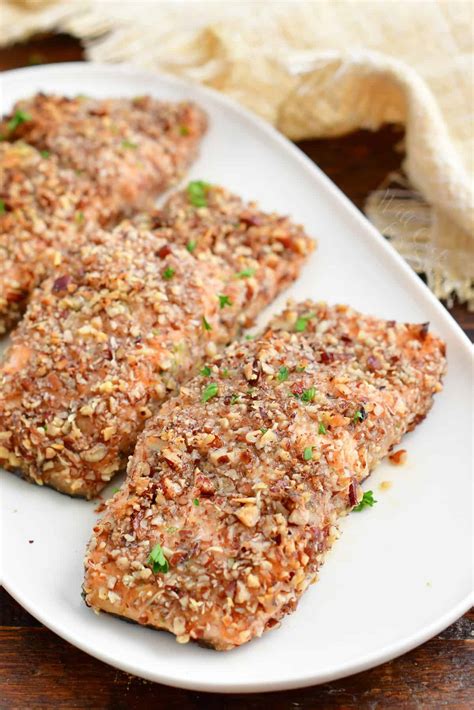 Pecan Crusted Salmon - Will Cook For Smiles