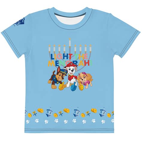 Paw Patrol Hanukkah Kids T-Shirt – Paramount Shop