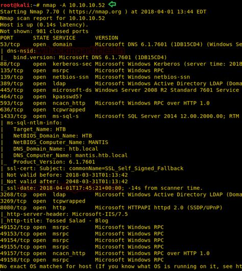 Hack the Box Challenge: Mantis Walkthrough