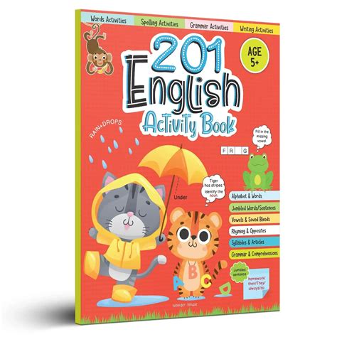 201 English Activity Book - Fun Activities And Grammar Exercises For ...