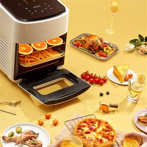 Buy Air Fryer Toaster Oven, 6-in-1 Toaster Oven Air Fryer Combo, 1400W ...