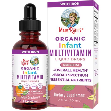 Infant Multivitamin With Iron Organic at Hamish Geake blog