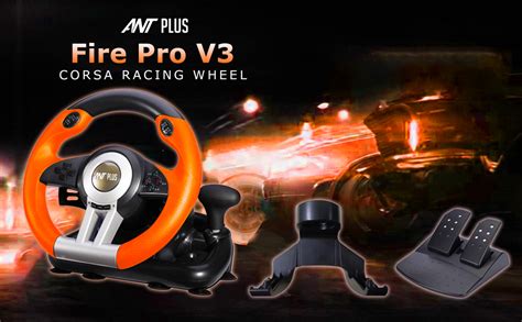 Ant Plus Fire Pro V3 Racing Wheel 270 Degree Universal USB Powered Car ...