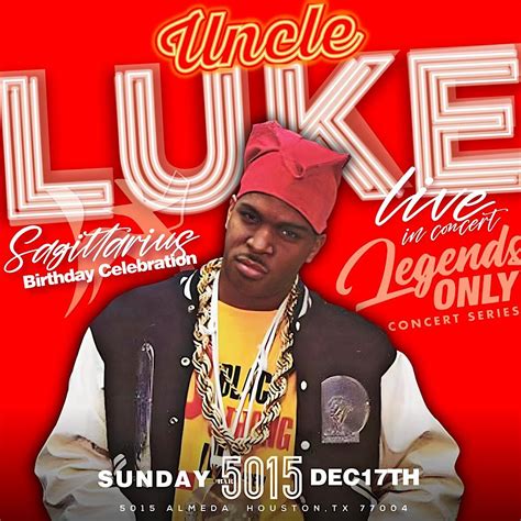 UNLCE LUKE & FRIENDS LIVE at BAR 5015, 5015 Almeda Rd, Houston, 17 ...