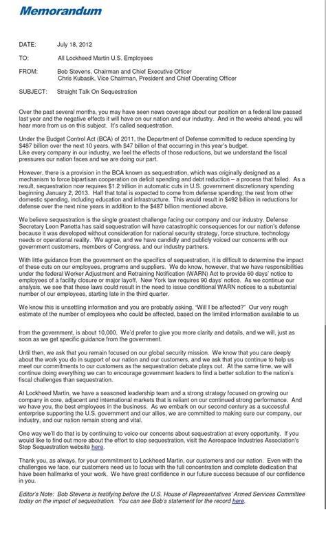 Lockheed Martin to Layoff 10,000 employees : r/FrontPage