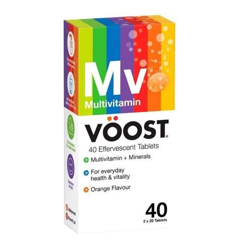 【VOOST】マルチビタミンタブレット☆Multivitain 40錠 | aUs自然の愛Megumi
