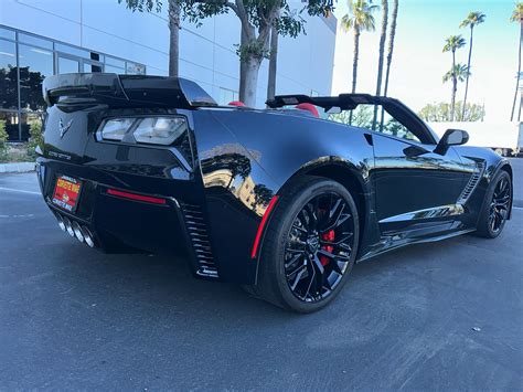 2015 Black Corvette ZO7 Convertible - Corvette Mike