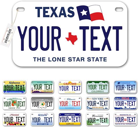 Texas License Plate Template - prntbl.concejomunicipaldechinu.gov.co