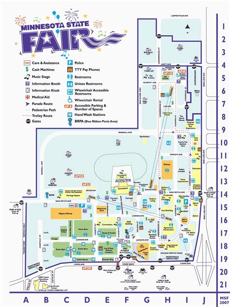 Minnesota State Fair Map 2024 Printable