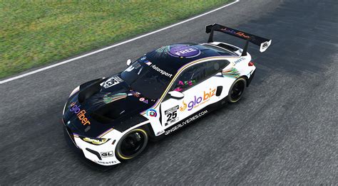 Ginger Liveries - Glo Fiber M4 GT3 by Rick Wall - Trading Paints