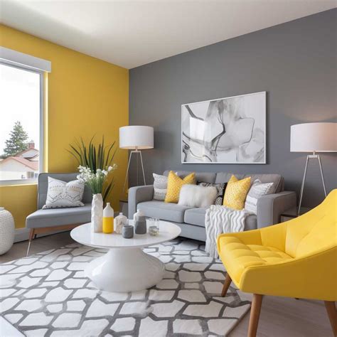 Yellow Living Room | Cabinets Matttroy