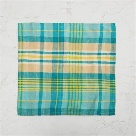 Buy Meadows Bloom Checked Napkins - Set of 2 Pcs. from Home Centre at ...