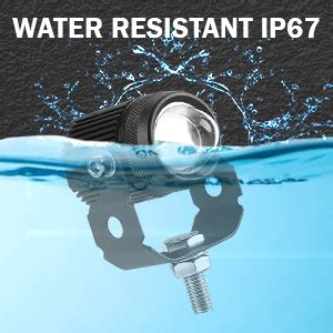 Carzex Mini Drive Fog Light Led Bar Light for Car, Bike, Scooty With ...