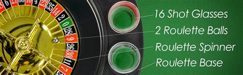 House of Quirk Drinking Game Set with Spinning Wheel, Balls and Shot ...