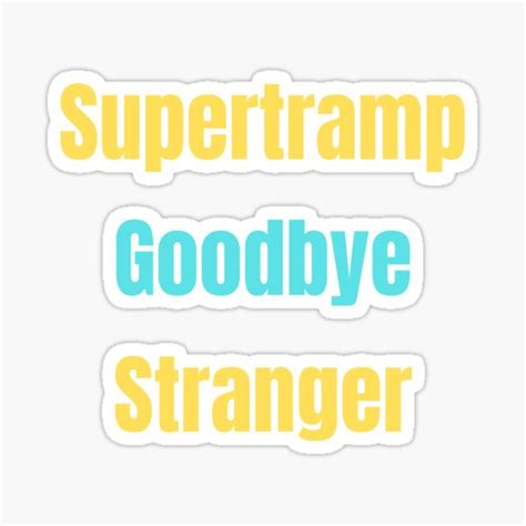Image result for Supertramp Goodbye Stranger Extended