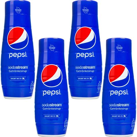 Sirop pentru SodaStream Pepsi, 440ml, 4 bucati - eMAG.ro