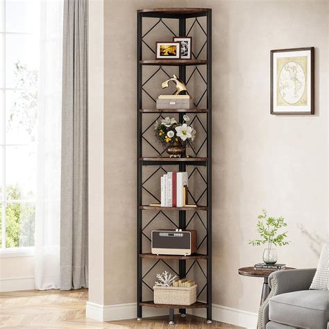 Tribesigns 7-Tier Corner Shelf, 78.7” Extra Tall India | Ubuy