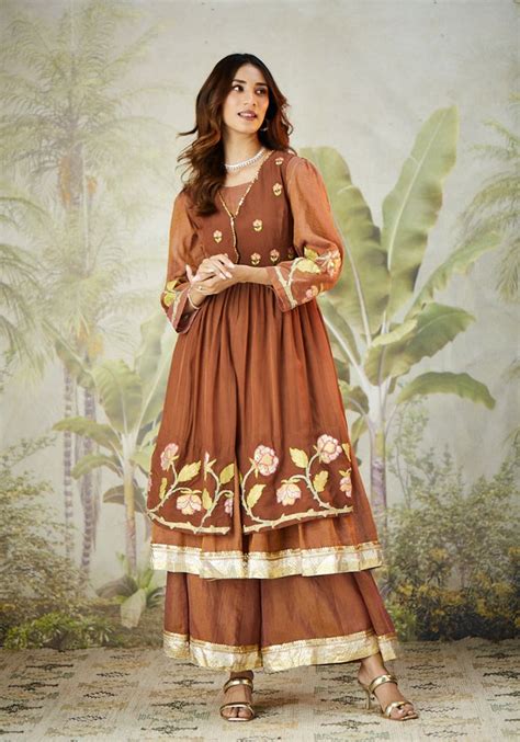 Buy Gota Patti Suit Online in India – Charkha Tales