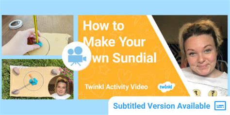 How to Make Your Own Sundial | KS2 Holiday Club Activities