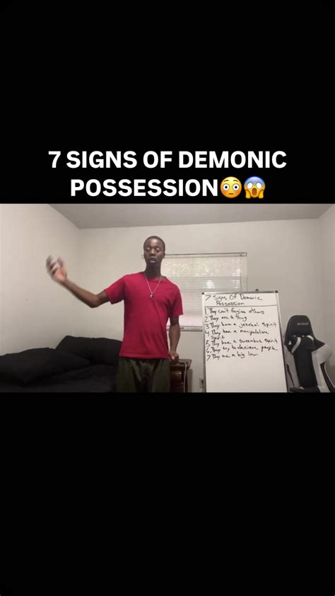 Signs Of Satanic Possession