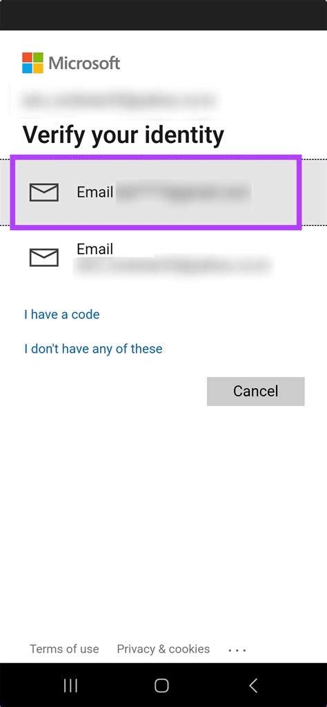 Image result for Microsoft Account Security Code