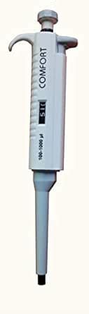 Priman Comfort Eco Micropipette Variable Volume Ranges (Var. Vol. 200 ...