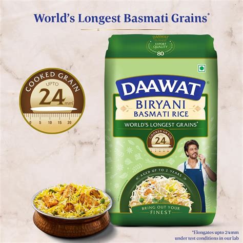 Daawat Biryani Basmati Rice | Naturally Aged India | Ubuy