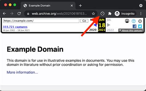 Image result for WayBackMachine Extension