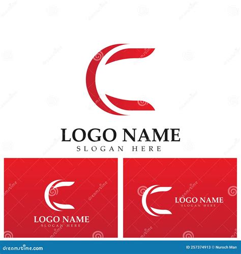 Letter C and C Logo Icon Design Template Elements. Stock Vector - Illustration of marketing ...