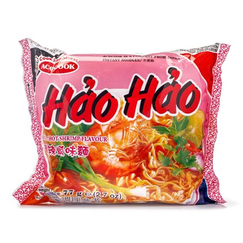 Get Hao Hao Mi Tom Chua Cay (Hot Sour Shrimp Flavor Noodle) Delivered ...